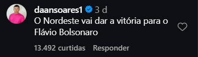 Print arquivado do post de Daan Soares  Cristão Assembleiano 🔥 em 03/10/2026