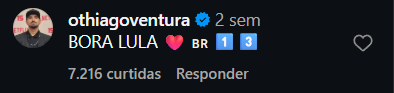 Print arquivado do post de Thiago Ventura em 17/09/2026