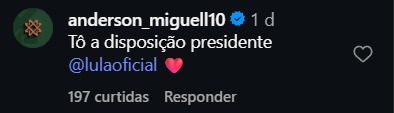Print arquivado do post de 𝙈𝙚𝙨𝙩𝙧𝙚 𝘼𝙣𝙙𝙚𝙧𝙨𝙤𝙣 𝙈𝙞𝙜𝙪𝙚𝙡 em 05/10/2026