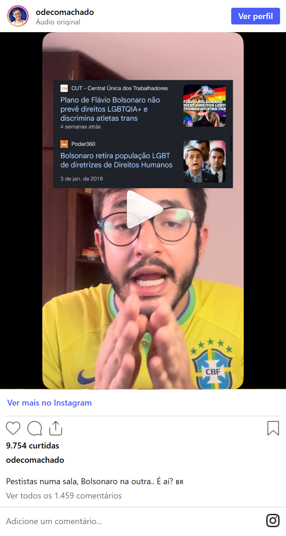 Print arquivado do post de Deco Machado em 22/10/2026