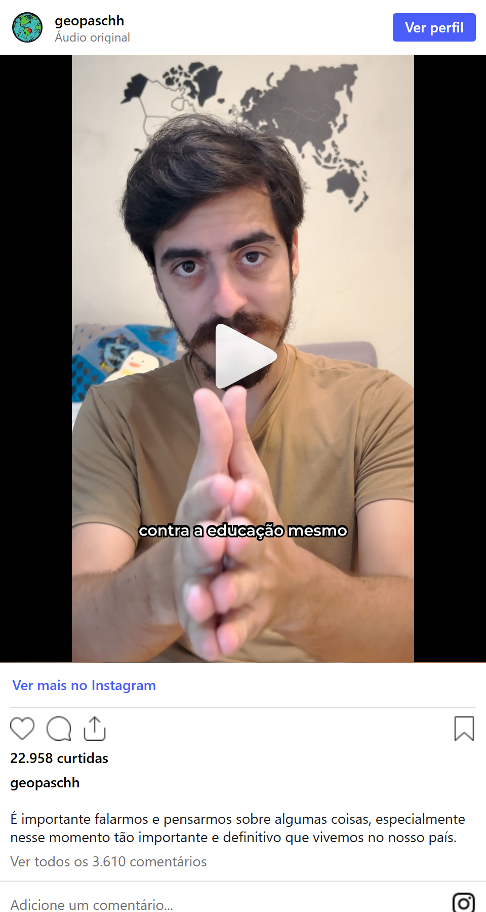 Print arquivado do post de Geo Pasch em 15/10/2026