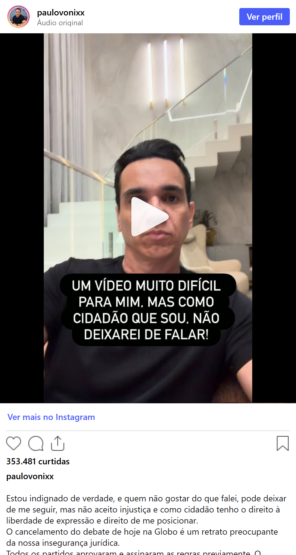 Print arquivado do post de Para amantes de carros! em 01/10/2026