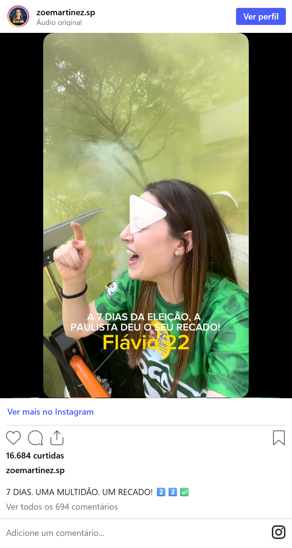 Print arquivado do post de Zoe Martínez em 18/10/2026
